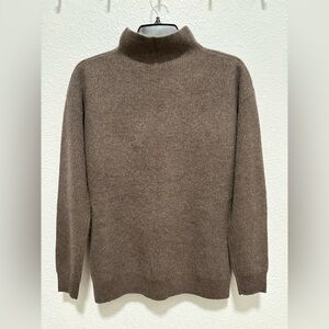 New Saks Fifth Avenue Women’s 100%Cashmere Sweater Sz S Umber Heat MSRP:$200